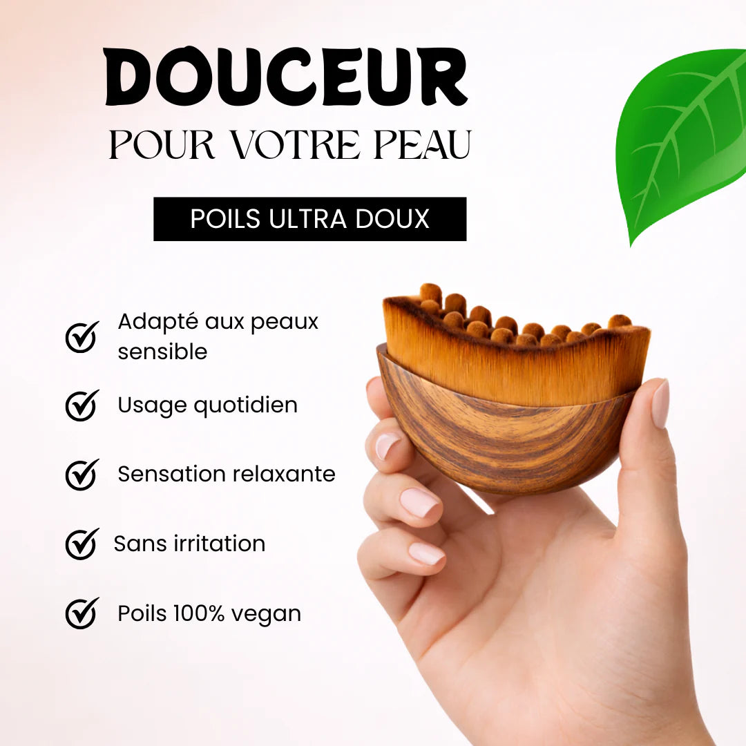 GLOWM - Brosse sculptante pour le visage