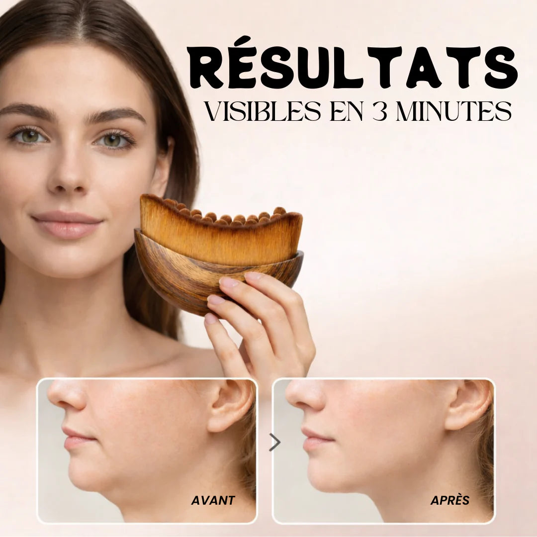 GLOWM - Brosse sculptante pour le visage